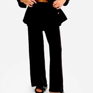 Mate the label linen wide leg pant